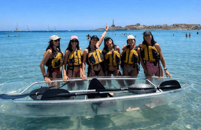 Balade en kayak transparent à Cabo de Palos - Photo 8