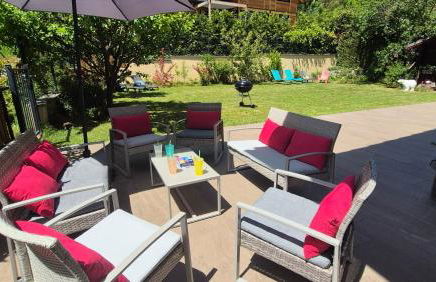 Chalet avec Jacuzzi, billard, jardin clos, proche Paradiski - Foto 43