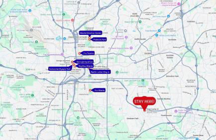 World Cup 2026, Huge 6BDR Atlanta, Sleeps 12 - Foto 61