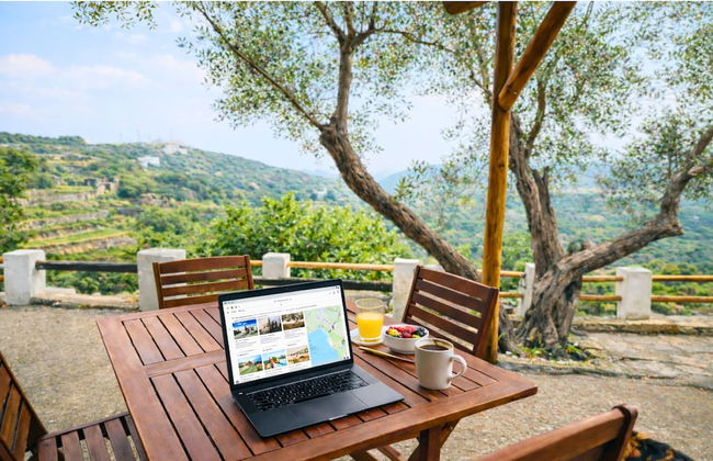 Villa Kotseli: Traditional Stone House with Pool & Sunset Sea Views - Foto 18