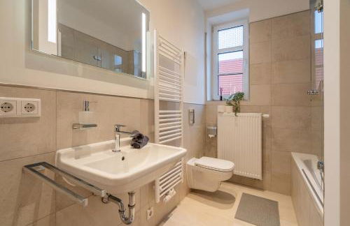 In 2 Minuten am Bahnhof - traumhaftes Apartment mitten in Halle No3 - Foto 17