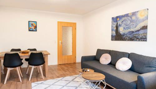 Cityapartment mit großem Balkon am Stadtpark- DisneyPlus und 300mbs Internet - Foto 4