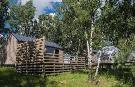 JURA GLAMP luksusowe całoroczne domki na wyłączność KOPUŁY IGLOO taras ogród - Foto 3