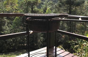 Chalé LuNê Vista para a Montanha , Banheira Imersão Externa e Lareira - Foto 43