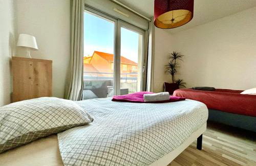 BnGo I Immense RoofTop Lyon I 2 chambres, 4 places parkings, 2 immenses terrasses, 8 personnes - Photo 46