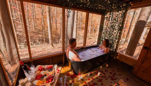 Ma & Pa's cabin at Cabin Fever in NC - Foto 3