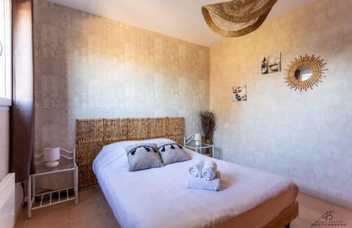 La Terrasse d'Azur - vue mer, jardin & parking - Foto 25