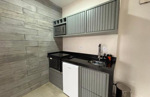 ENB1129 Flat Super Moderno com AC no Centro de SBC - Foto 17