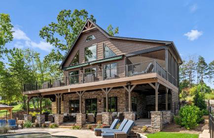 Black Bear & Blue Heron by Avantstay 2 Lakefront Homes, Sleeps 43 Pool, Dock, Theater - Foto 136