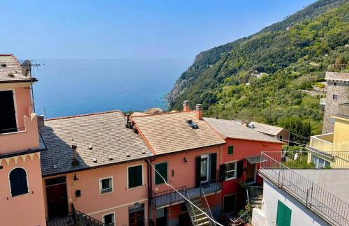 Framura, Ampio appartamento con terrazzo vista mare - Foto 12