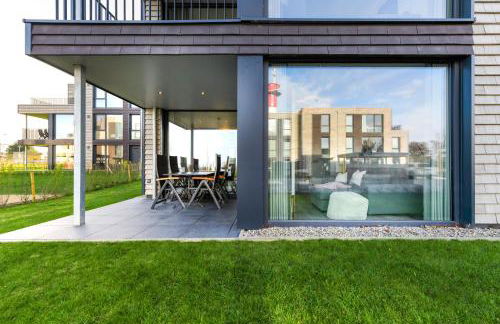 BeltBlick 20 - Moderne Ferienwohnung direkt an der Ostsee mit Meerblick & Sauna! - Foto 25