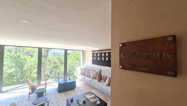 Sala de estar do lobby