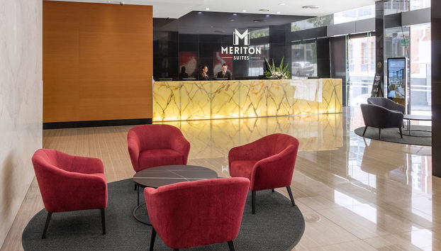 Zona de estar del vestíbulo