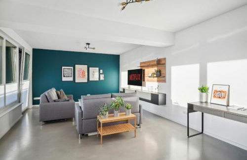 Design-Apartment - Bochum Zentrum - 2 Balkons - 118m2 - Netflix - Foto 5