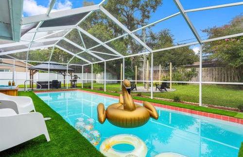 Pool Hot Tub Massage Chair Free EV Charger 5 Mins to Beaches! - Foto 59