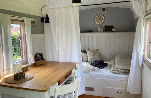 Bei uns im Allgäu - Gästewagen Hoimelig mit Solardusche - Foto 2