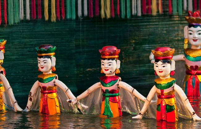 Entradas para el espectáculo de marionetas de agua de Hanói - Foto 1