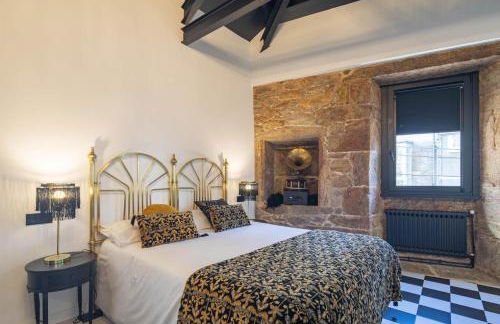 La Suite Años 20 Bañera, chimenea de leña y terraza - Foto 20