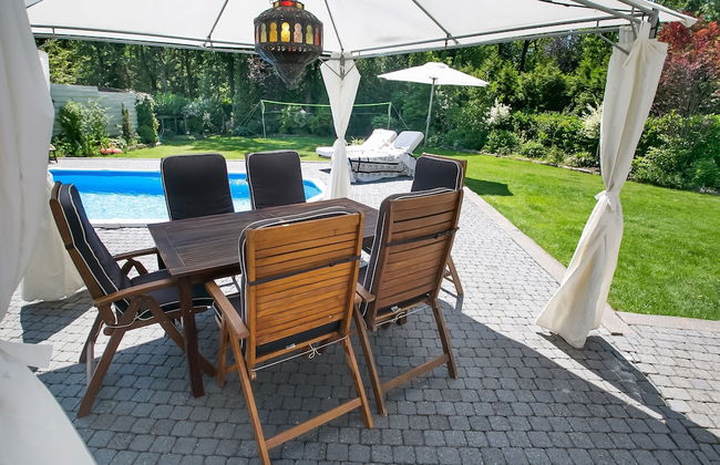 A Detached Bungalow With Outdoor Fireplace, Covered Terrace and Pond in a Forest Plot - Photo 41