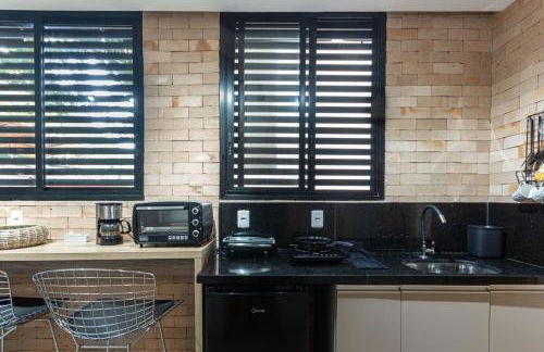 Pê na areia 1 Loft Praia de Itaipú - Foto 23