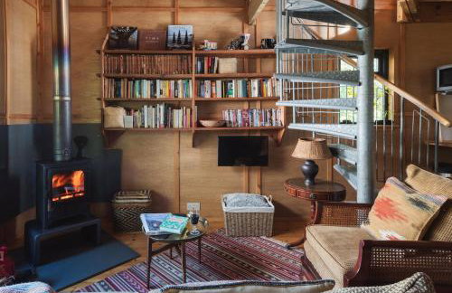 The Beech Hut, Wood Fired Hot Tub, St Kew Escapes - Foto 7