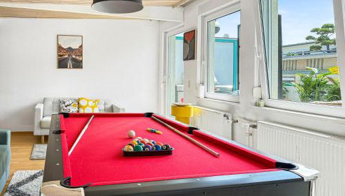 Zentrales Penthouse in Stuttgart mit Whirlpool & Billard - Foto 4, Game Room