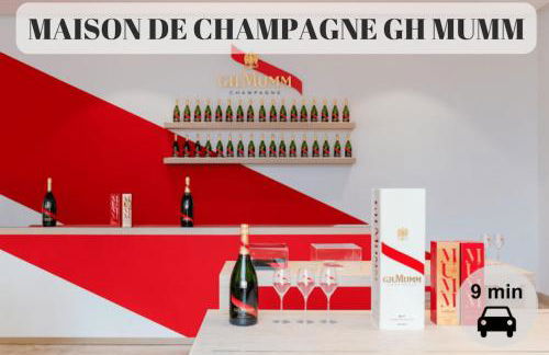 Le Cocon de Reims family and free parking - Foto 25