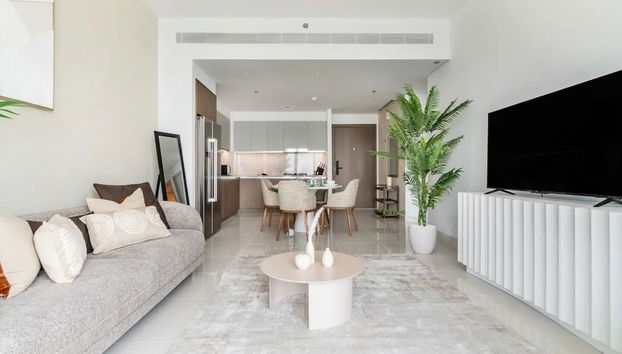 Sea view 2BR Beach Isle - Foto 4, Habitación