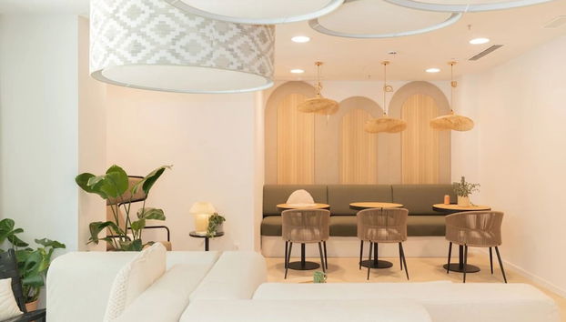 Sitzecke in der Lobby