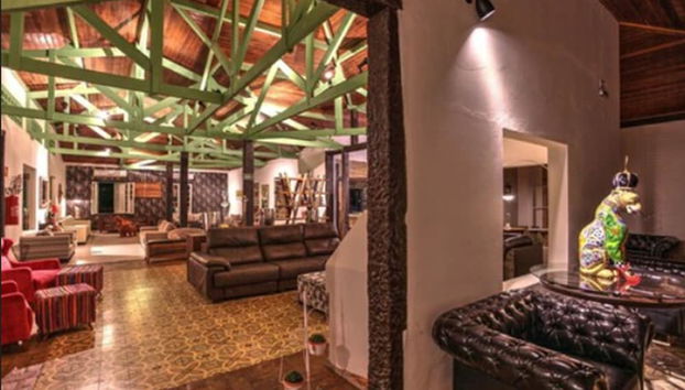 Sala de estar do lobby