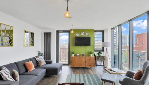 Canary Wharf Escape - Stylish 2BR - Canal Views & City Lights - Foto 2