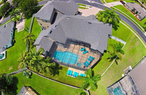 Luxury Mansion Pool Hot Tub Theater Outdoor Kitchen BBQ GM RM 2 Miles Disney - Foto 1