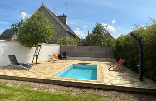 Charmante maison avec piscine chauffée - 2km des plages - Foto 44