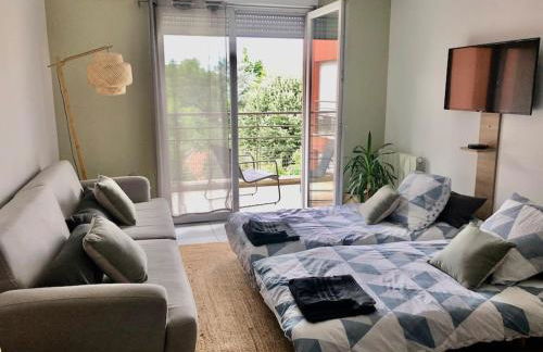 Un balcon à Monplaisir- 4 lits -garage - 47m2 - Foto 19