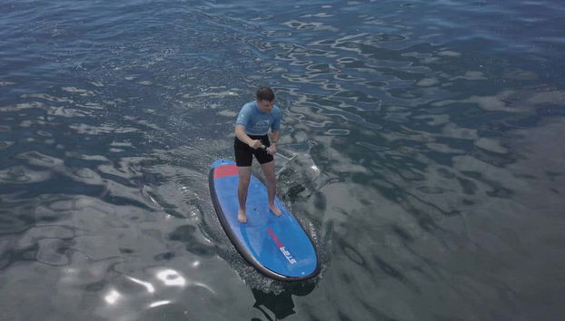 Pagayez sur votre planche de paddle