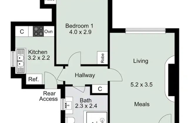 Charming Art Deco Unit in East Melbourne - Foto 8