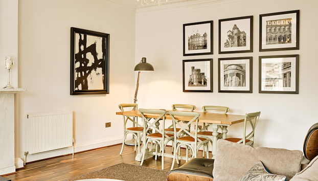 Zona de estar del vestíbulo