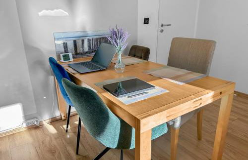 Kleine Auszeit Ferienwohnung Vakantiewoning nähe Bosenbergklinik mit Parkplatz, Haustiere willkommen - Foto 7