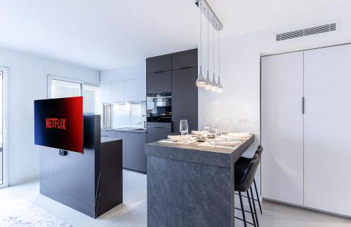 Luxury Top Floor Sea View Downtown Cap d'Ail - Foto 5