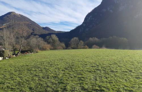 Bielle, grand appartement 38m2, piscine, 4 pers, couchages 160x200 - Foto 13