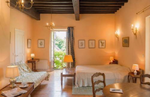 Aile du Château de Busqueilles à Autoire, 3 chambres, 3 SDB, vue parc & calme - Foto 7