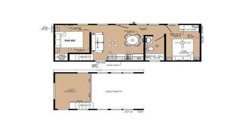 The Bear Den Cabin #12 at Blue Spruce RV Park & Cabins - Foto 4