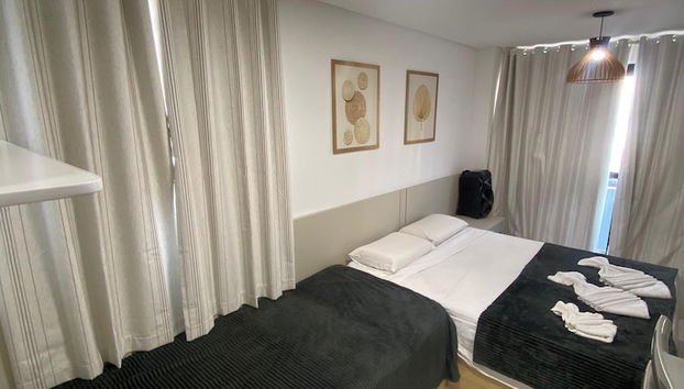 Flat Ofurô 14 VP by La Playa - Foto 3, Habitación