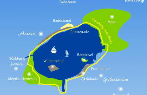 Villa am Steinhuder Meer App Suite-La Fleur-mit Pantry Küche, Luftreinigungssystem, Garten, WLAN - Foto 46