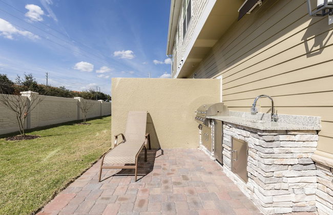 4 BR 4 BA Villa 1804ft 5min Disney BBQ - Foto 18