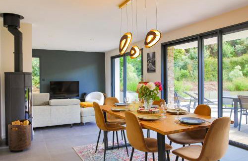 Villa du Golf Baden 4 chambres 8 personnes Golfe du Morbihan Terrasse & BBQ - Foto 34