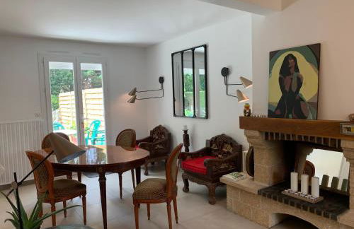 VILLA 600m de la plage calme Location possible à partir de 3 nuitées, pouvant accueillir 6-8 pers Activités nautiques randonnée vélo pêche golf casinos - Foto 29