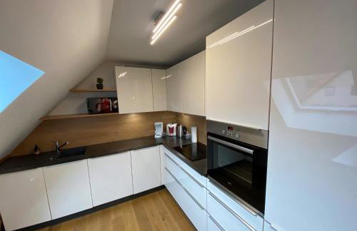 modernes Penthouse, nahe Würzburg - Foto 17