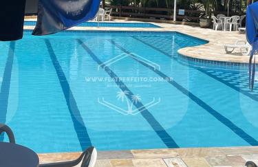 Flat Perfeito Flat Amarilis em Riviera São Lourenço com café da manhã e enxoval completo toalhas praia e piscina com trocas - Foto 51