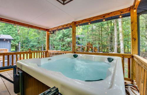 Hot Tub, Beach Access Albrightsville Retreat! - Foto 1